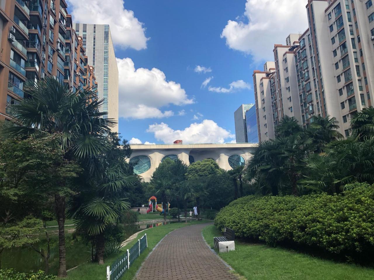 Shanghai New International Expo Center Hanzhiju Apartment Екстер'єр фото